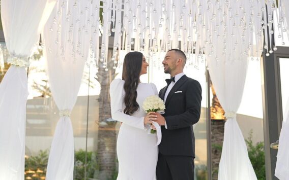Student spotlight University of Haifa student Sagy Amar with his wife